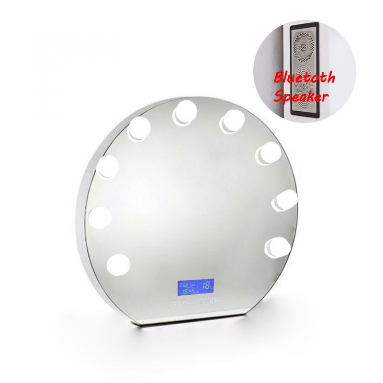 Best Audio Bluetooth Frameless Ring Light Mirror for Makeup Lampstars